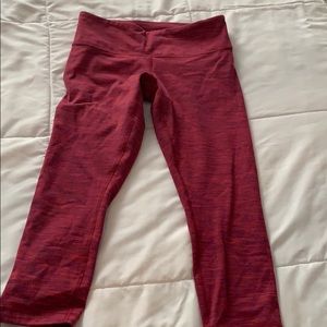 Lululemon mid rise crop leggings